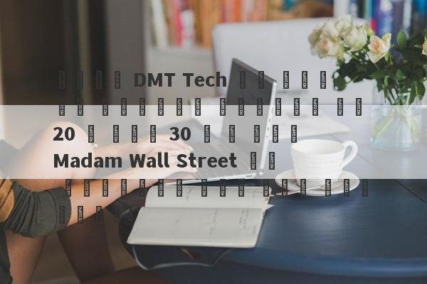 تدعي DMT Tech أن الدخل الشهري يتراوح من 20 ٪ إلى 30 ٪ ، وأن Madam Wall Street تم تخفيضها إلى قرص الصندوق!