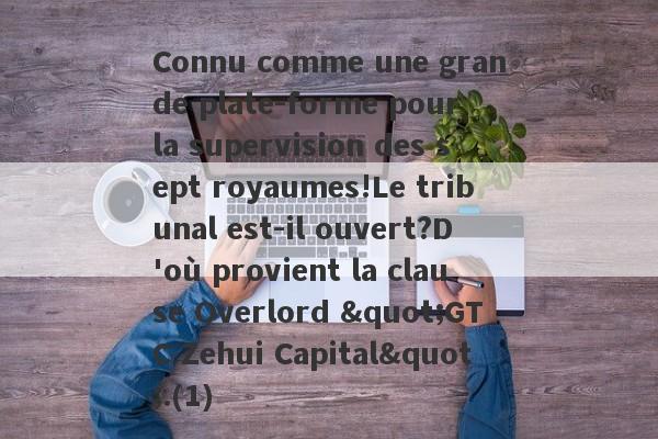 Connu comme une grande plate-forme pour la supervision des sept royaumes!Le tribunal est-il ouvert?D'où provient la clause Overlord "GTC Zehui Capital".(1)