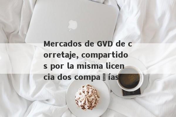 Mercados de GVD de corretaje, compartidos por la misma licencia dos compañías