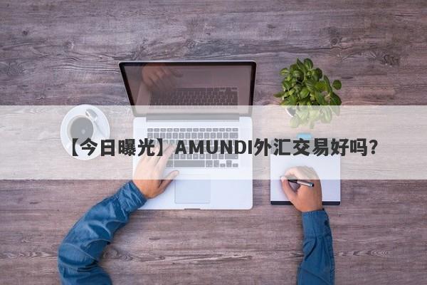 【今日曝光】AMUNDI外汇交易好吗？
