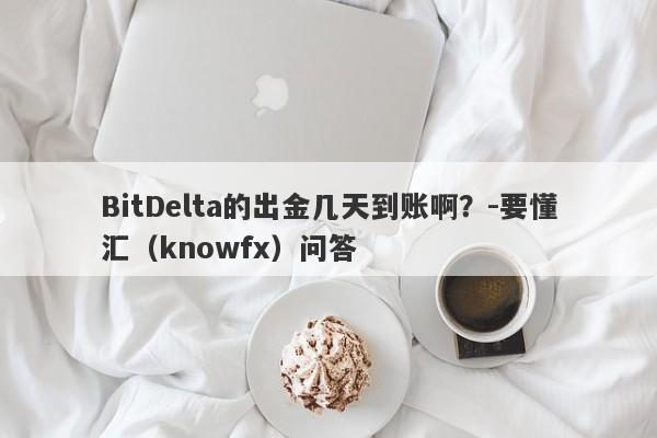 BitDelta的出金几天到账啊？-要懂汇（knowfx）问答