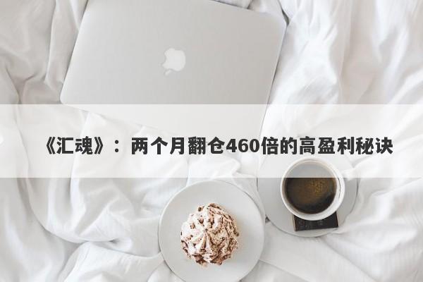 《汇魂》：两个月翻仓460倍的高盈利秘诀