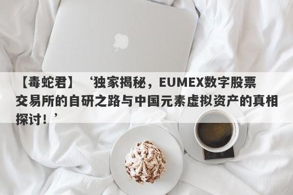 【毒蛇君】‘独家揭秘，EUMEX数字股票交易所的自研之路与中国元素虚拟资产的真相探讨！’