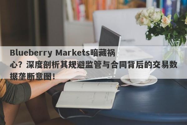 Blueberry Markets暗藏祸心？深度剖析其规避监管与合同背后的交易数据垄断意图！