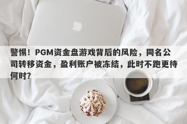 警惕！PGM资金盘游戏背后的风险，同名公司转移资金，盈利账户被冻结，此时不跑更待何时？