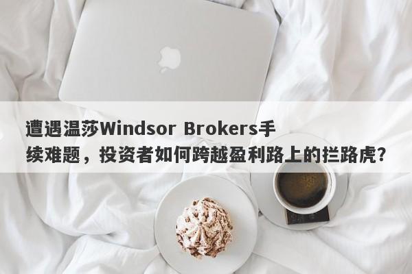 遭遇温莎Windsor Brokers手续难题，投资者如何跨越盈利路上的拦路虎？