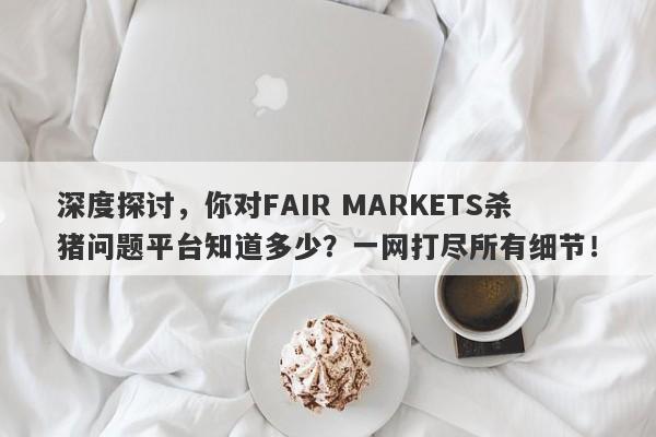 深度探讨，你对FAIR MARKETS杀猪问题平台知道多少？一网打尽所有细节！