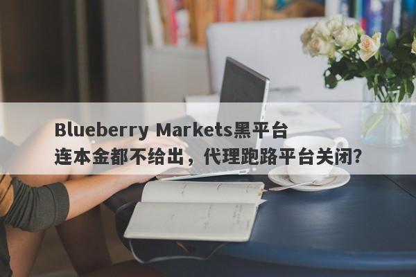 Blueberry Markets黑平台连本金都不给出，代理跑路平台关闭？