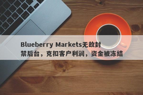 Blueberry Markets无故封禁后台，克扣客户利润，资金被冻结