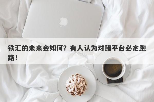 铁汇的未来会如何？有人认为对赌平台必定跑路！