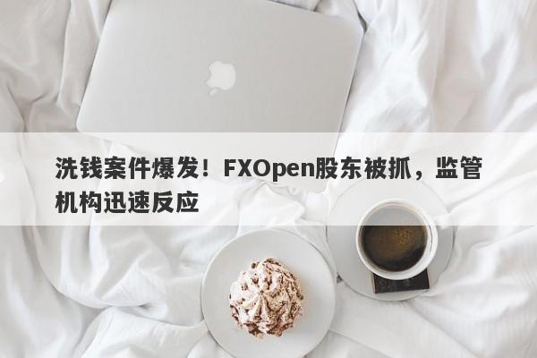 洗钱案件爆发！FXOpen股东被抓，监管机构迅速反应