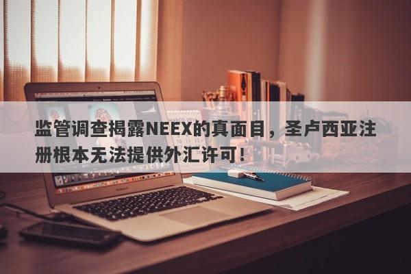 监管调查揭露NEEX的真面目，圣卢西亚注册根本无法提供外汇许可！