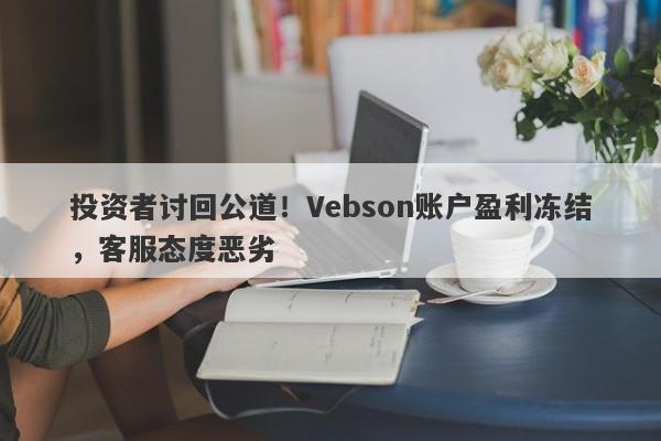 投资者讨回公道！Vebson账户盈利冻结，客服态度恶劣