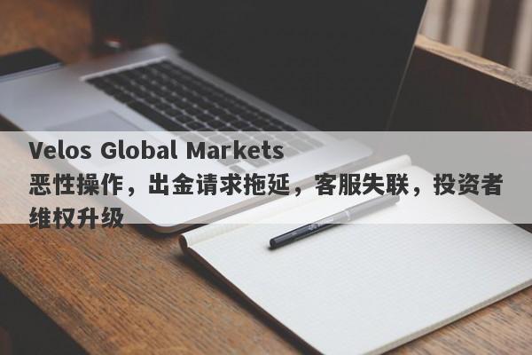 Velos Global Markets恶性操作，出金请求拖延，客服失联，投资者维权升级